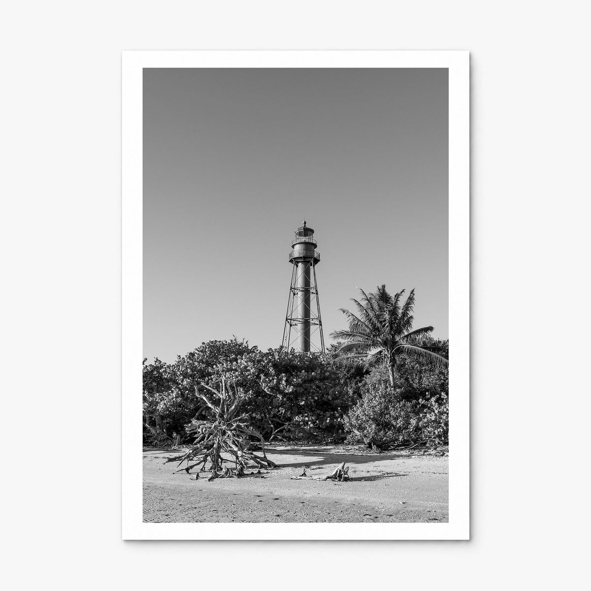 Sanibel Photo Poster, print only (unframed), white border