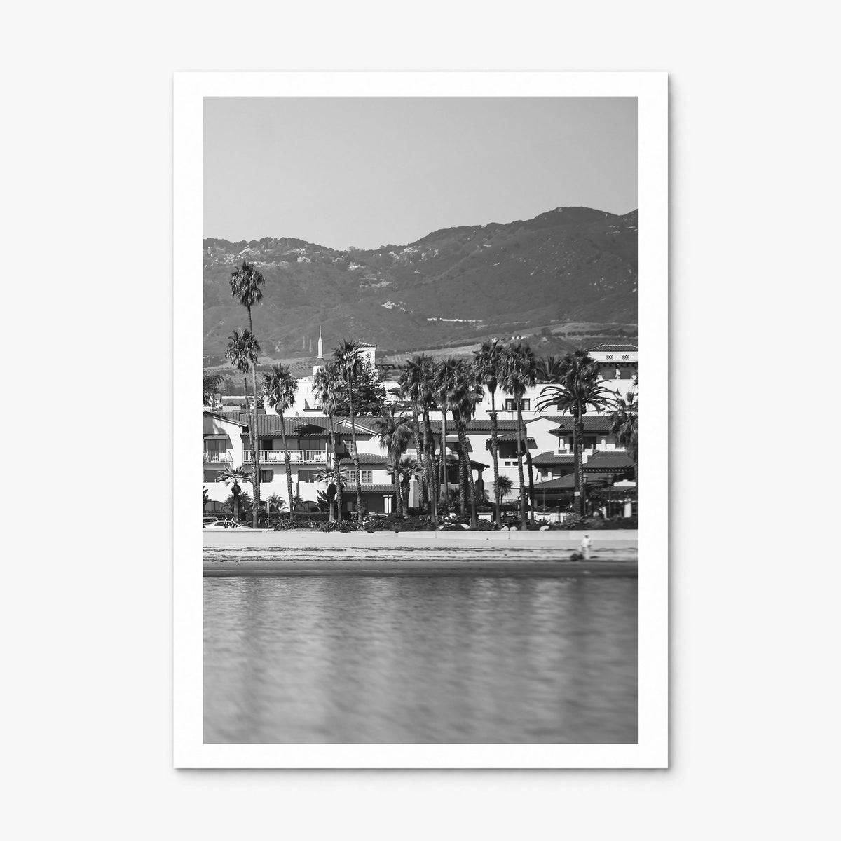 Santa Barbara Photo No 1 Poster, print only (unframed), white border