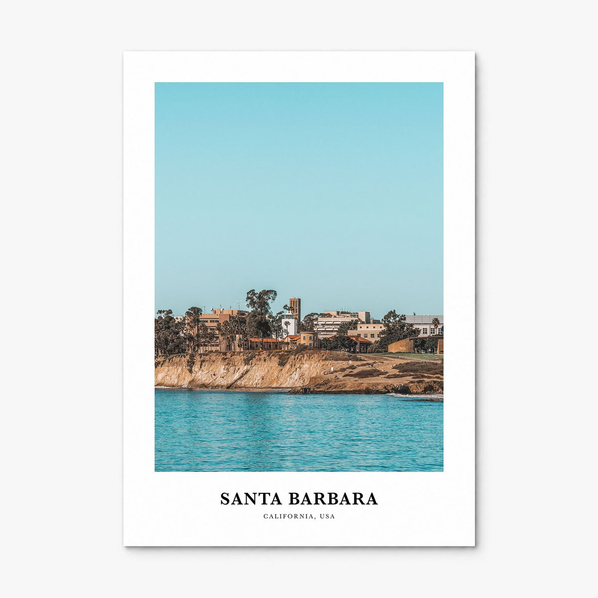 Santa Barbara Classic No 2 Poster, print only (unframed)
