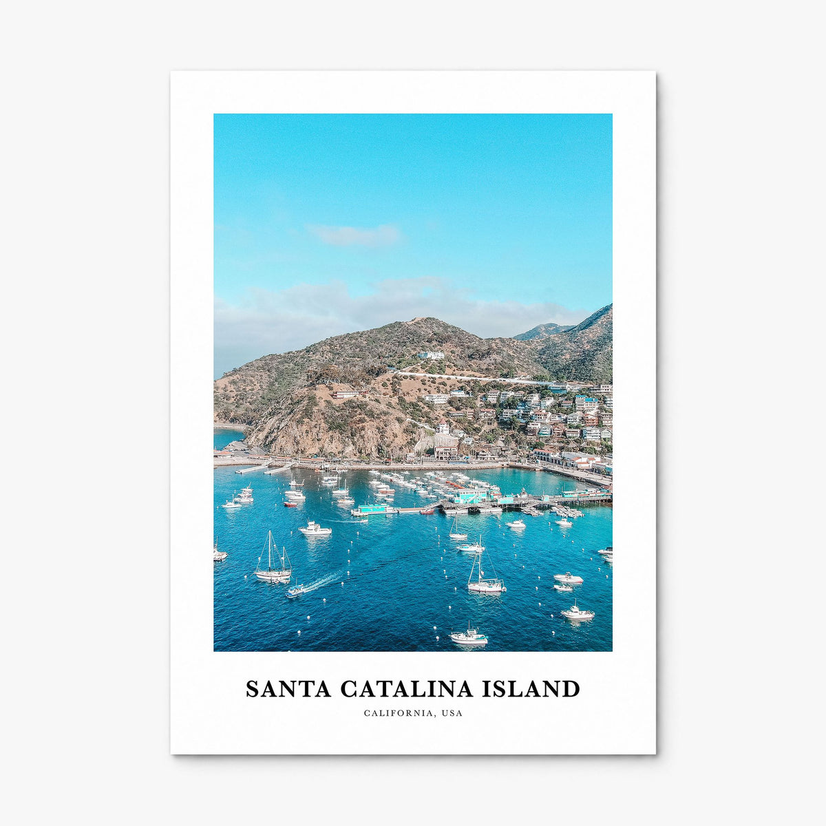 Santa Catalina Island Classic Poster, print only (unframed)