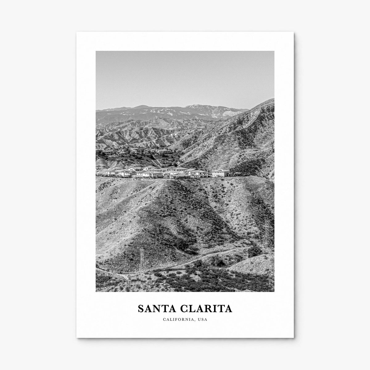 Santa Clarita Classic Poster, print only (unframed)