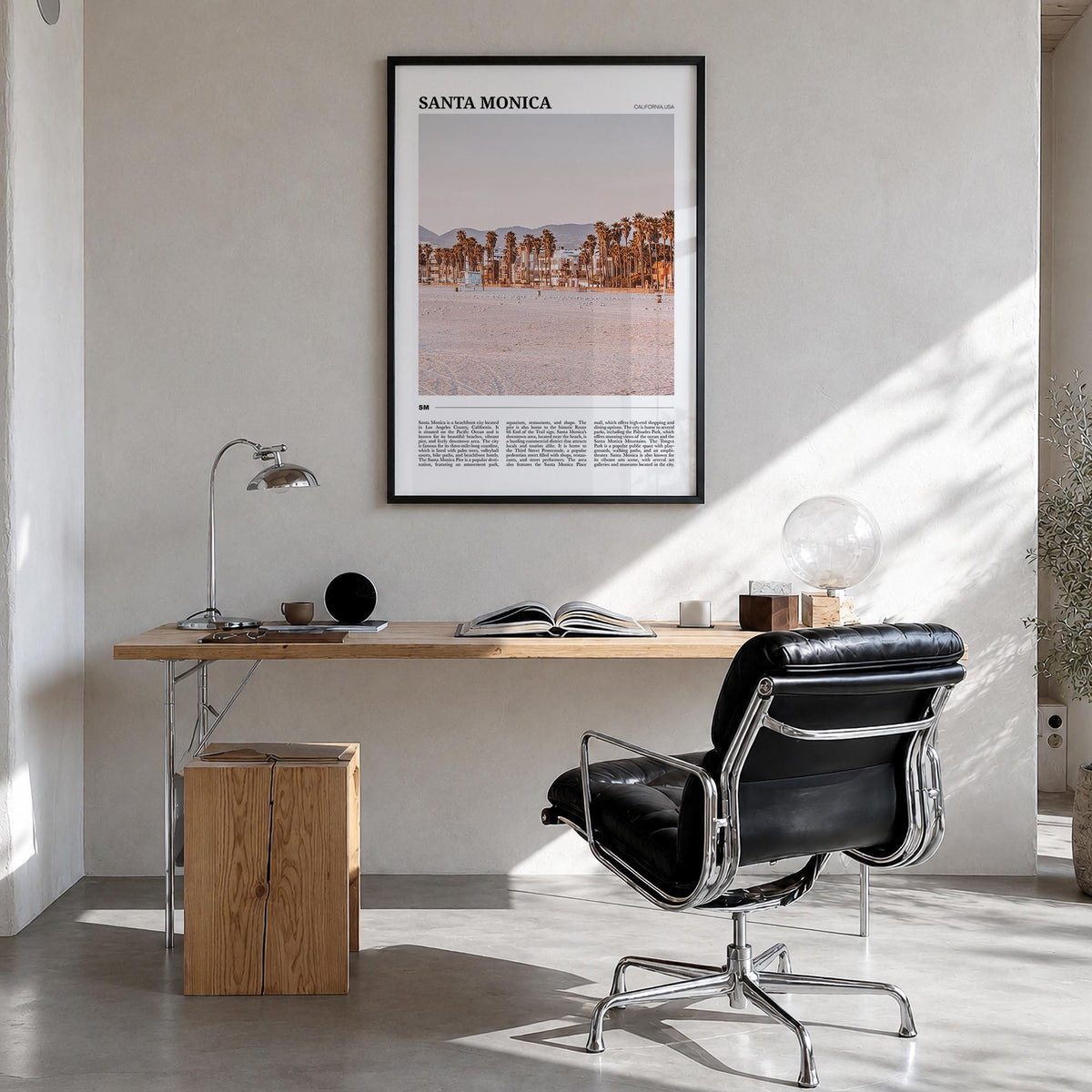 Santa Monica Travel No 1 Poster