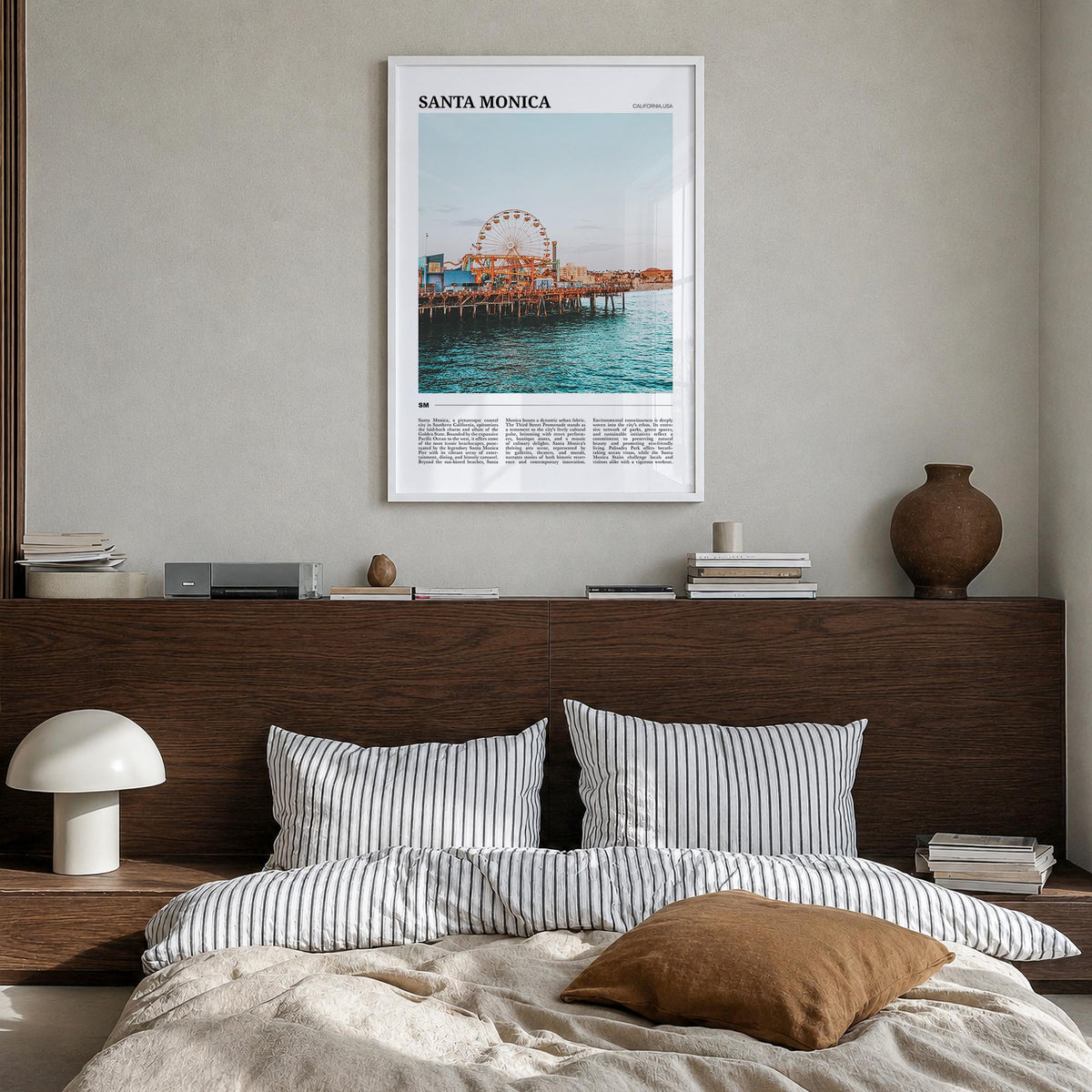 Santa Monica Travel No 2 Poster