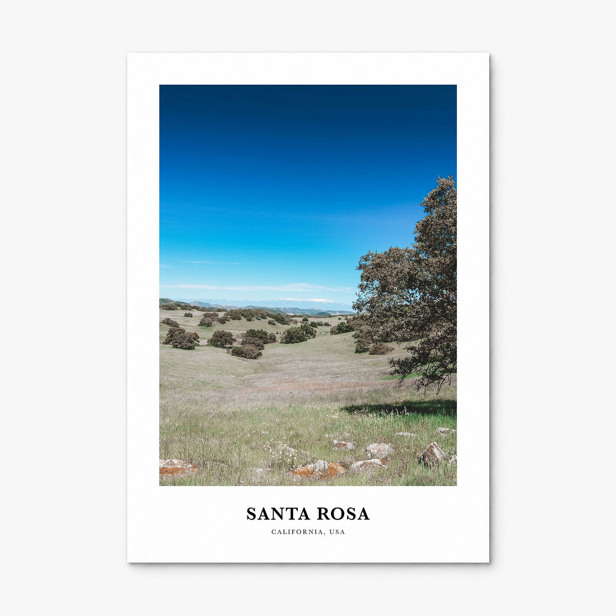 Santa Rosa Classic No 2 Poster, print only (unframed)