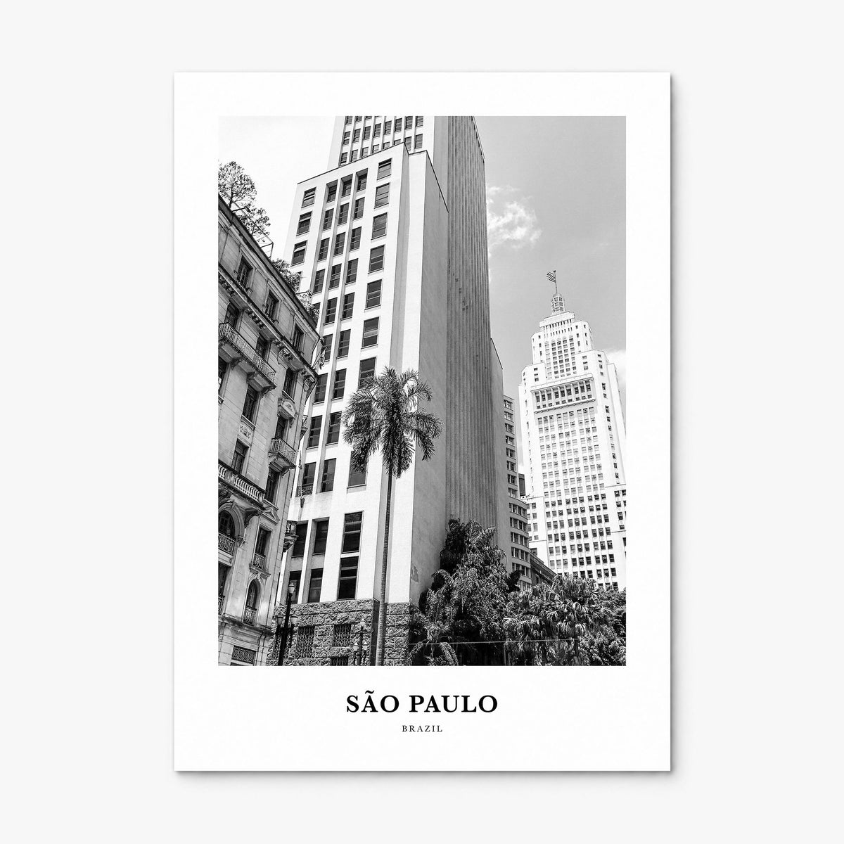São Paulo Classic No 2 Poster, print only (unframed)