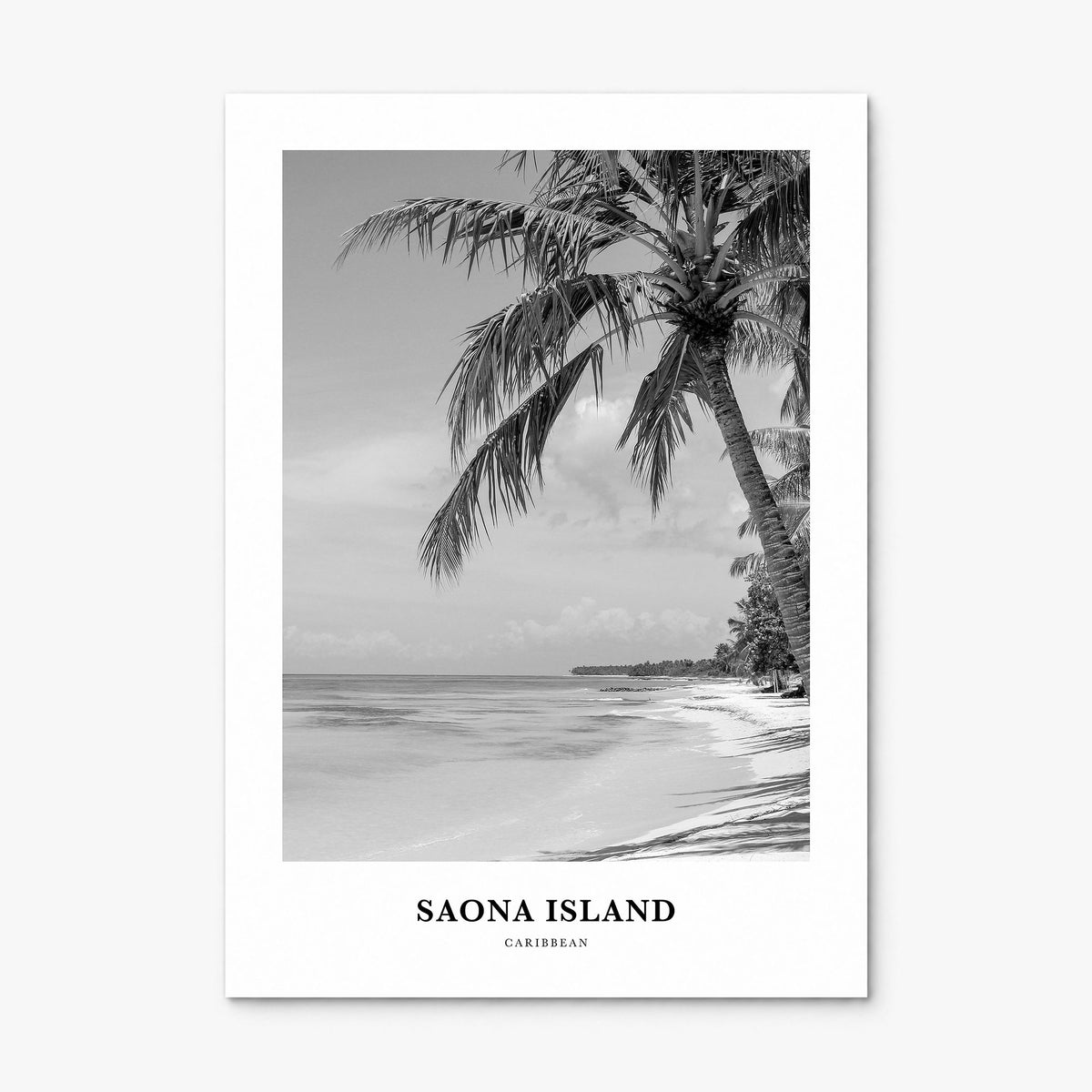 Saona Island Classic Poster, print only (unframed)