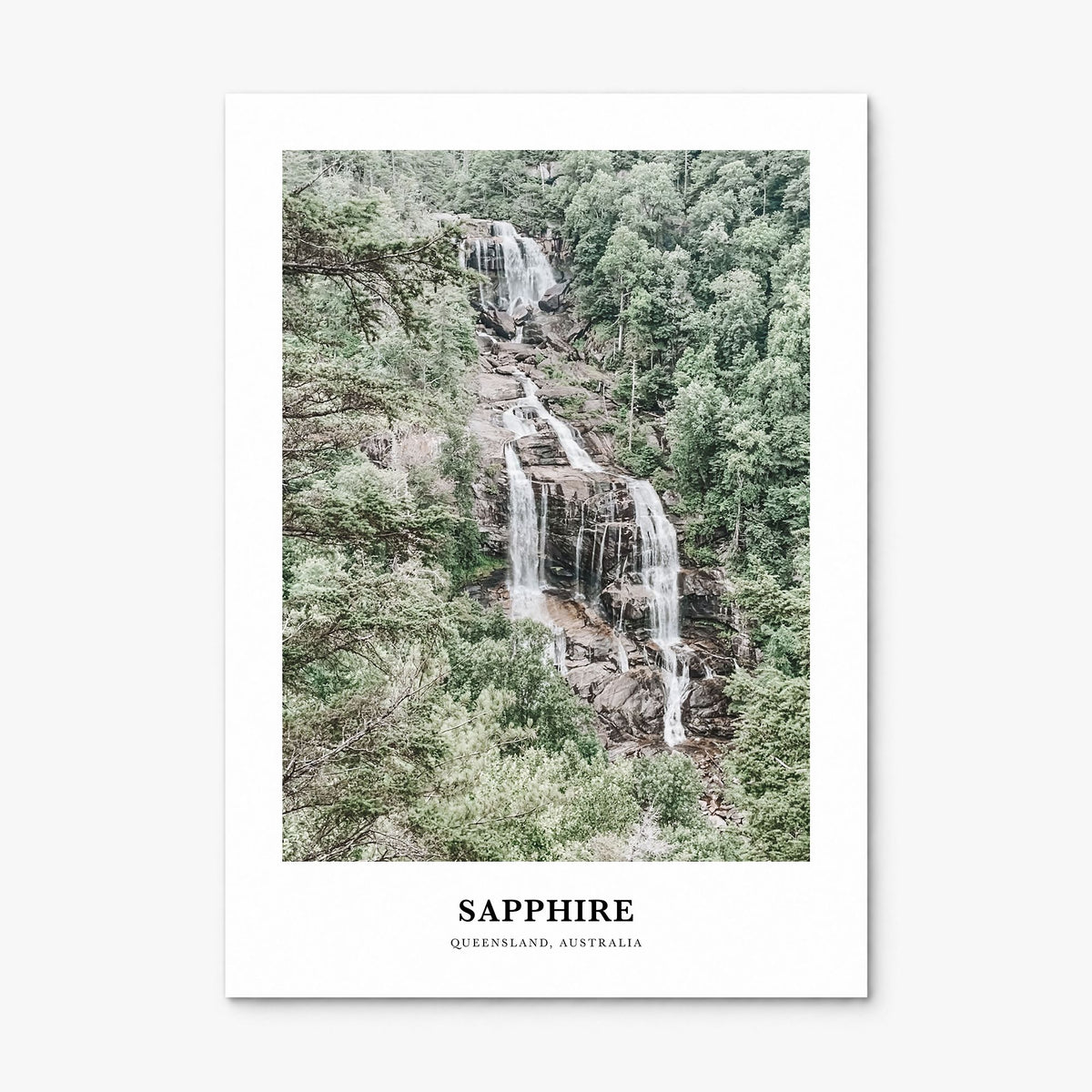Sapphire Classic Poster, print only (unframed)
