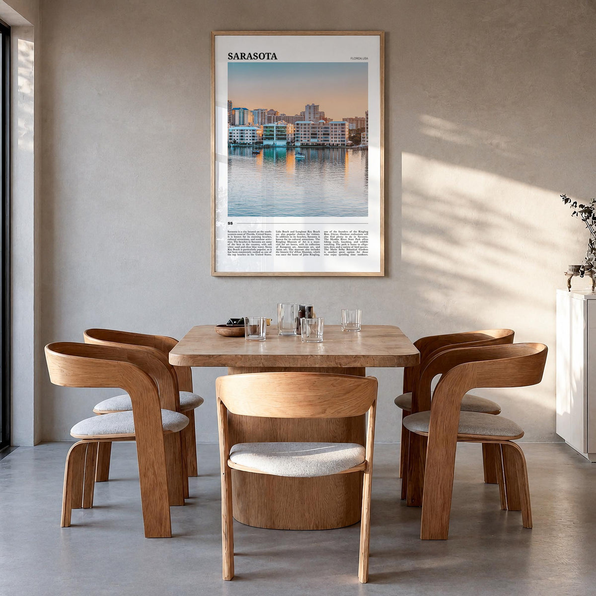 Sarasota Travel Poster
