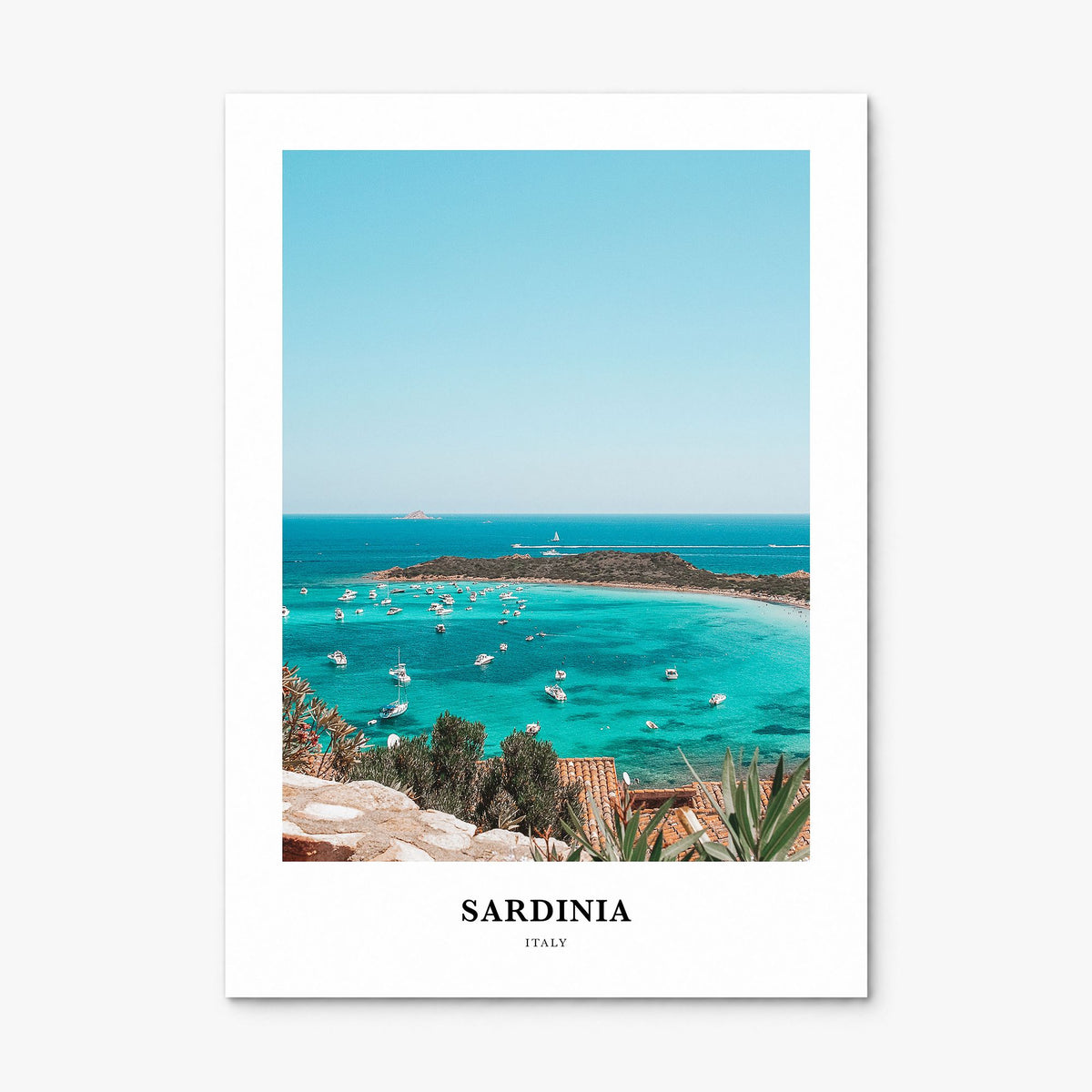 Sardinia Classic Poster, print only (unframed)