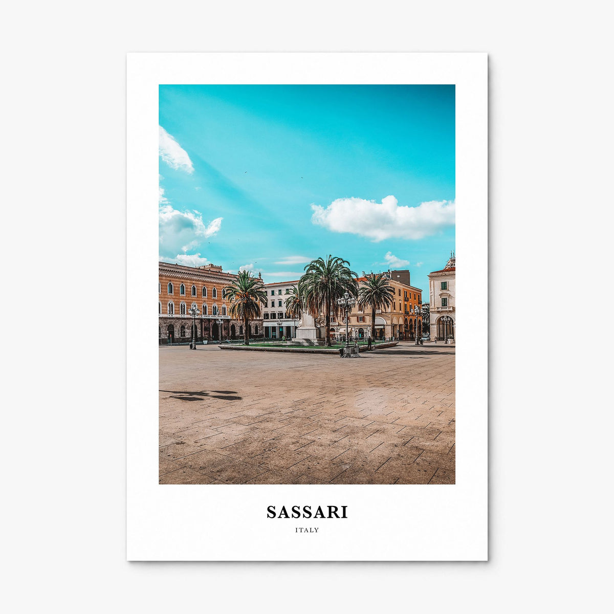 Sassari Classic Poster, print only (unframed)