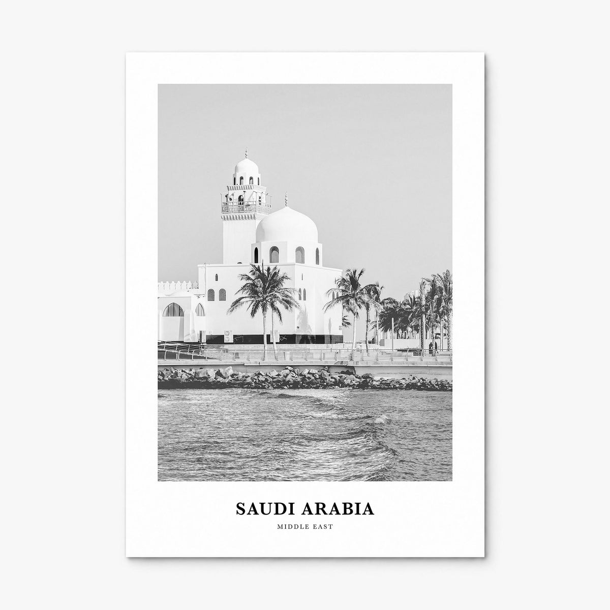 Saudi Arabia Classic Poster, print only (unframed)