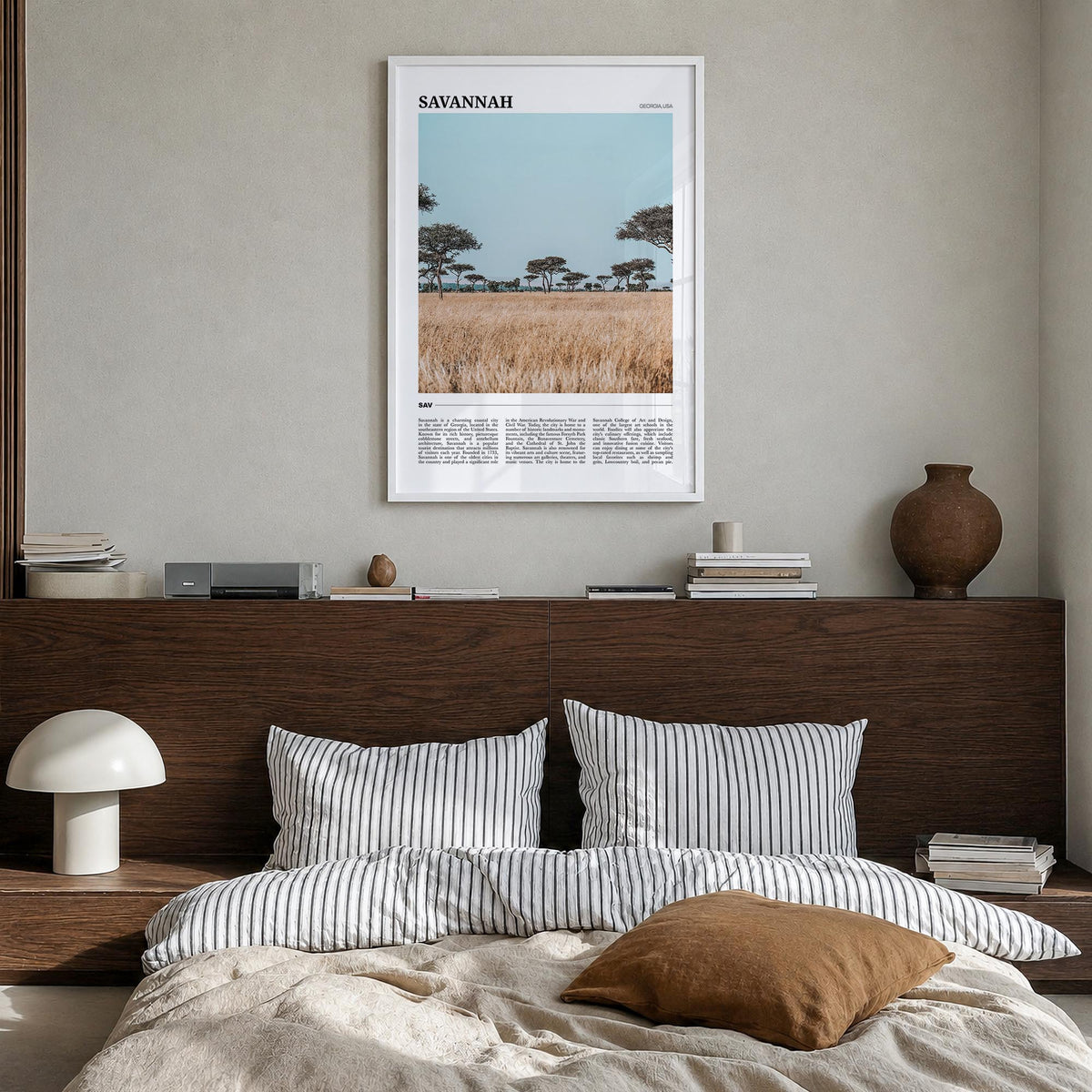 Savannah Travel Poster