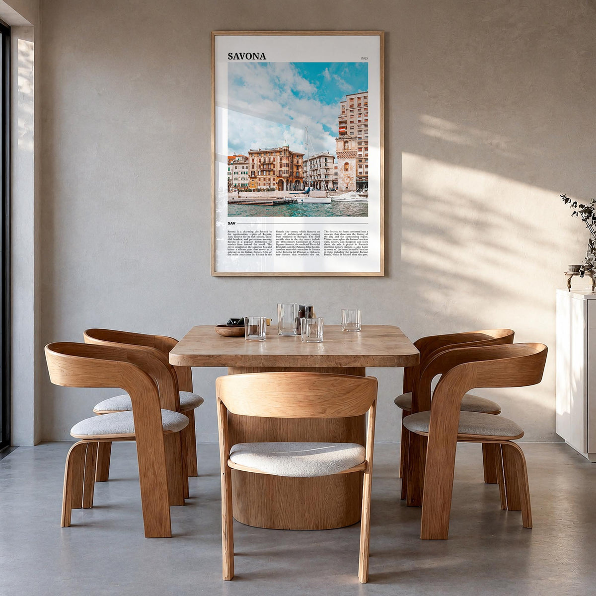 Savona Travel Poster
