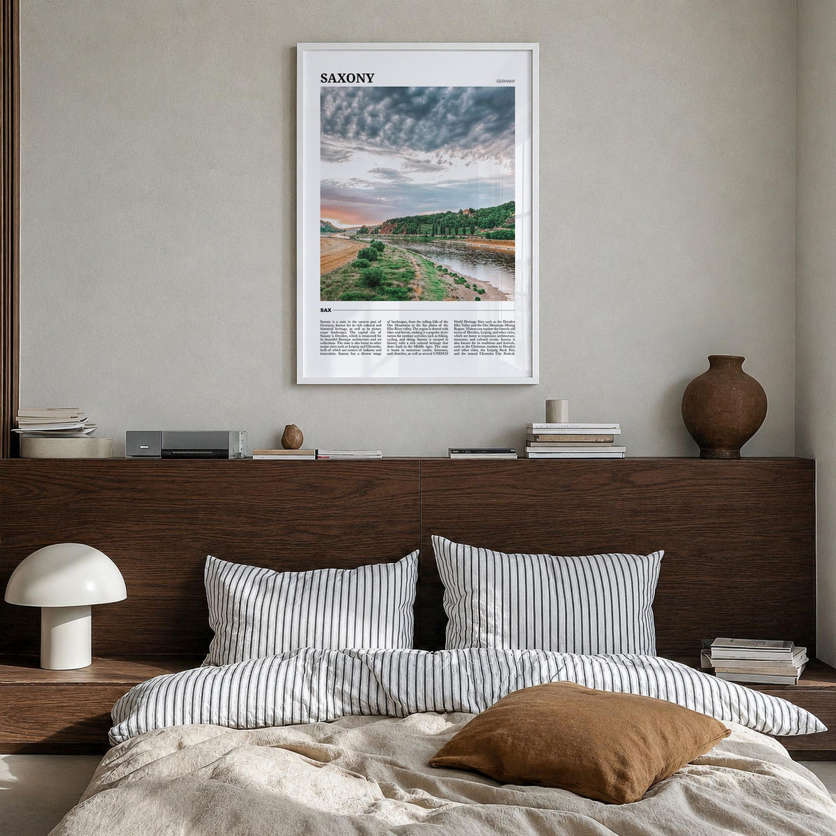 Saxony Travel Poster