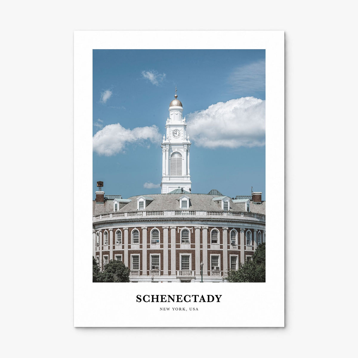 Schenectady Classic Poster, print only (unframed)
