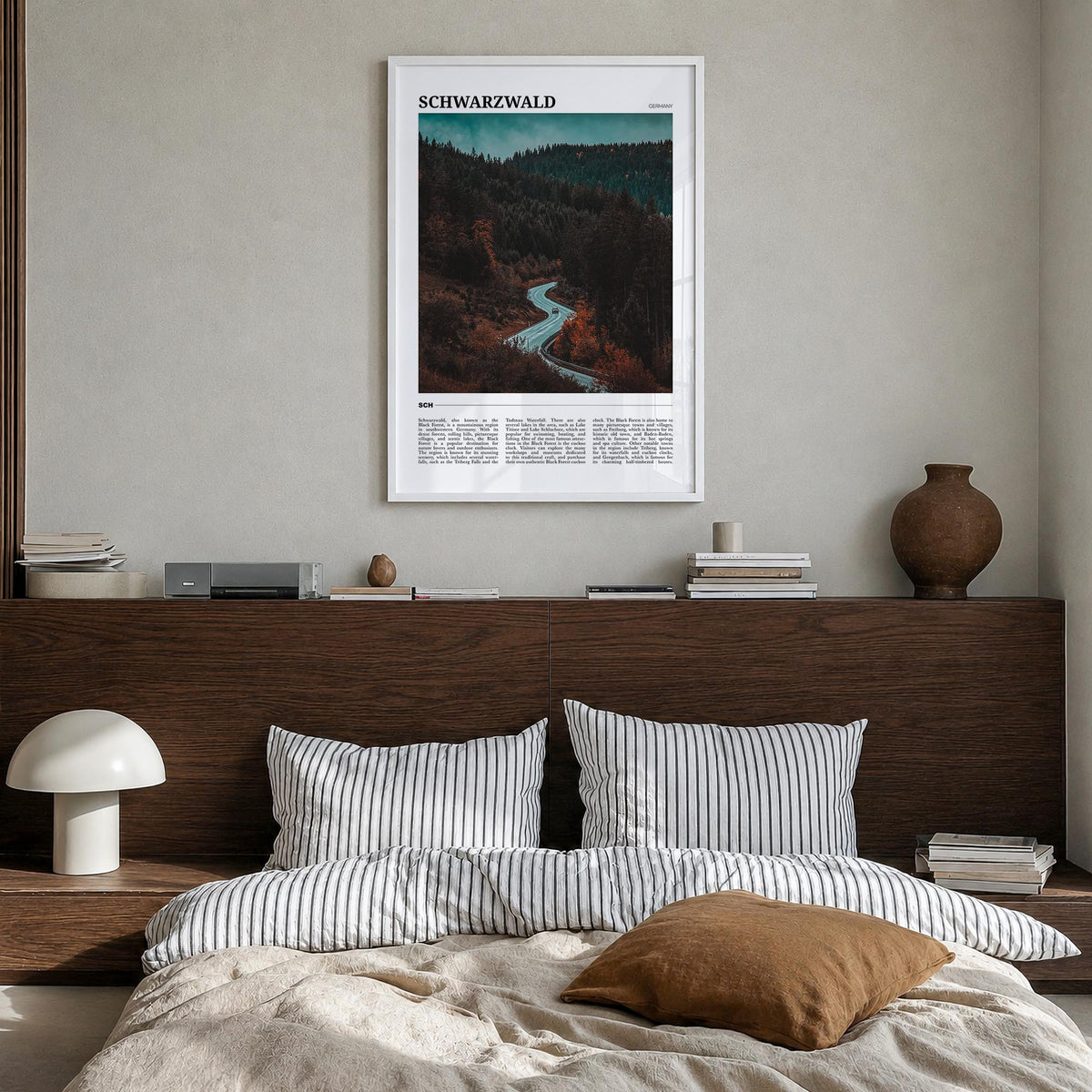 Black Forest Travel Poster