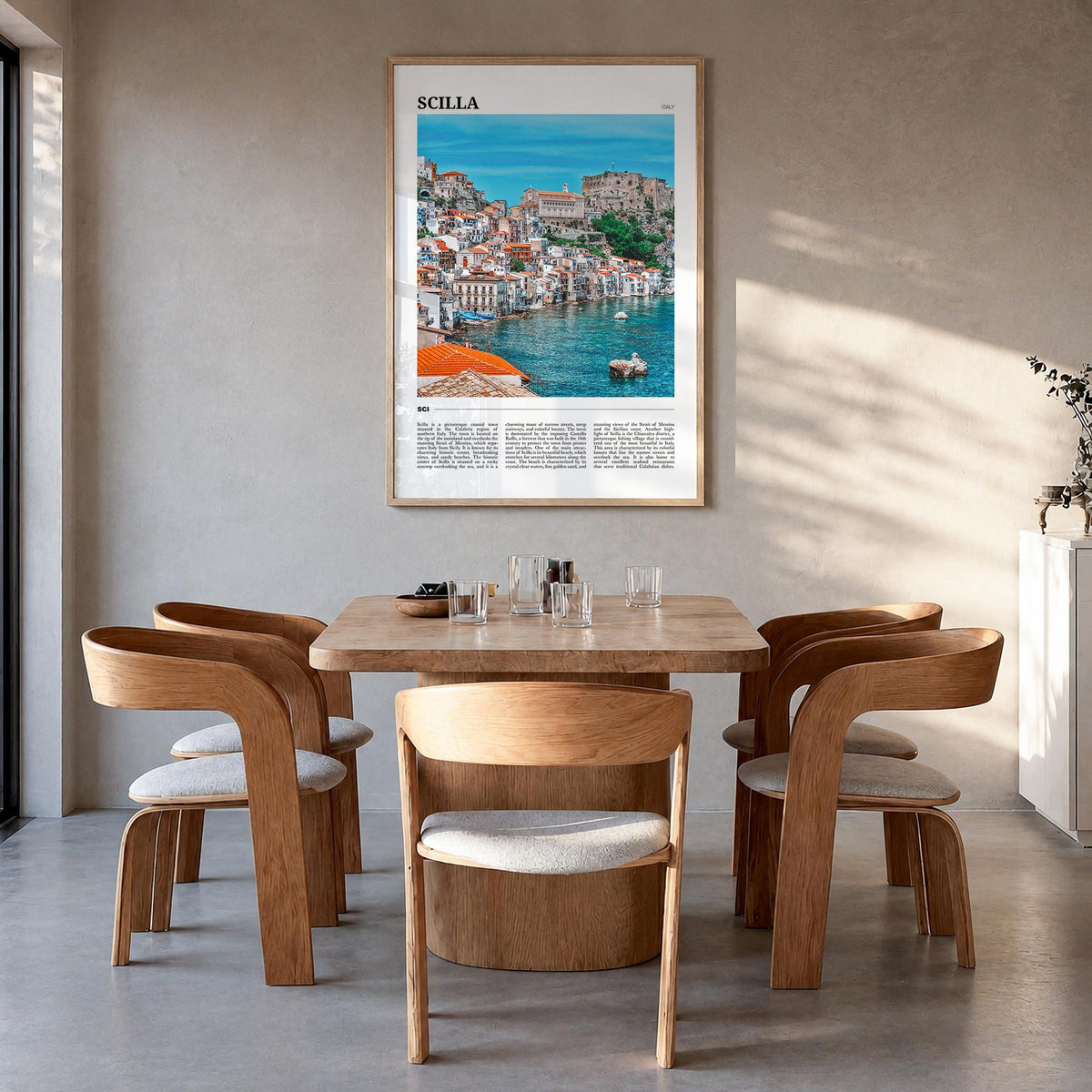 Scilla Travel Poster