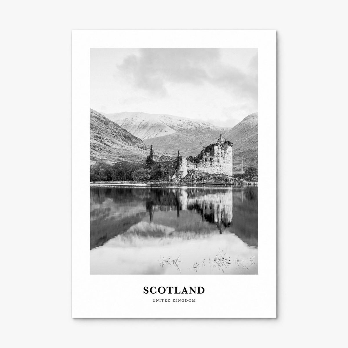 Scotland Classic Poster, print only (unframed)