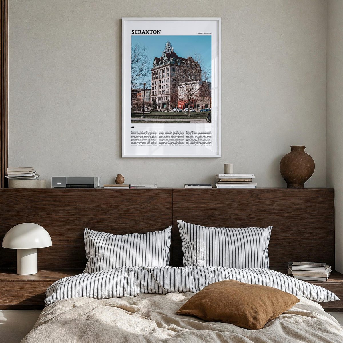 Scranton Travel Poster