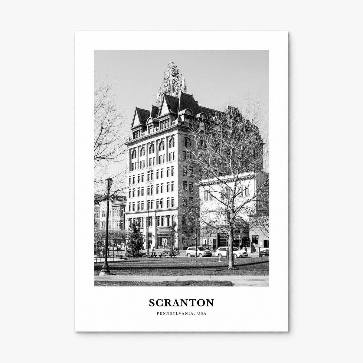 Scranton Classic No 1 Poster, print only (unframed)