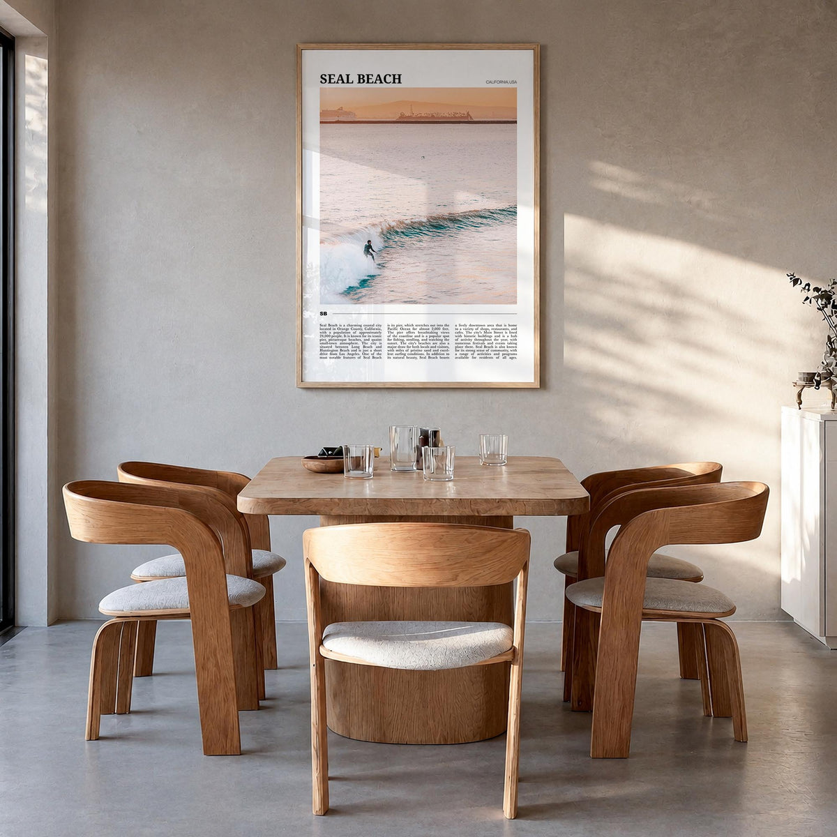 Seal Beach Travel No 1 Poster