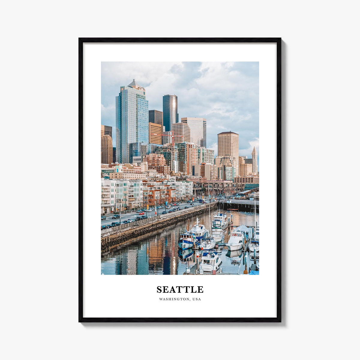 Seattle Classic No 1 Poster