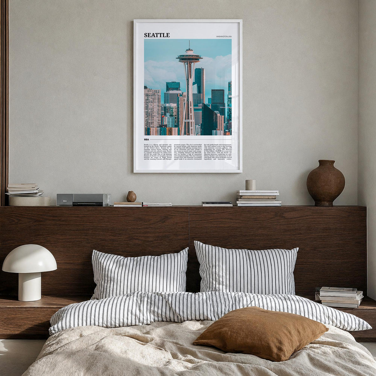 Seattle Travel No 3 Poster