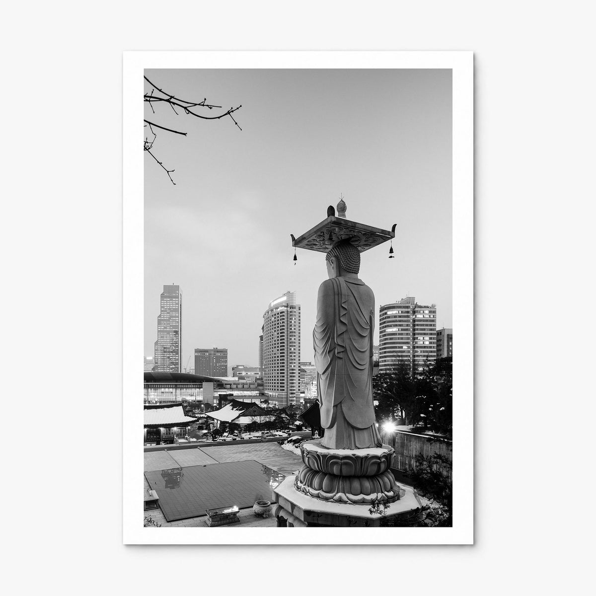 Seoul Photo No 2 Poster, print only (unframed), white border