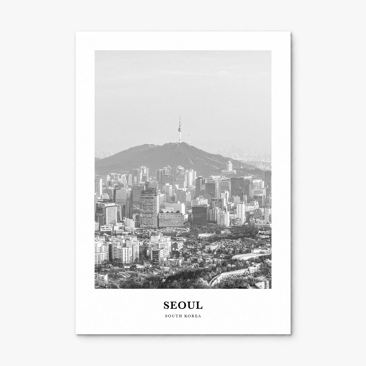 Seoul Classic No 1 Poster, print only (unframed)