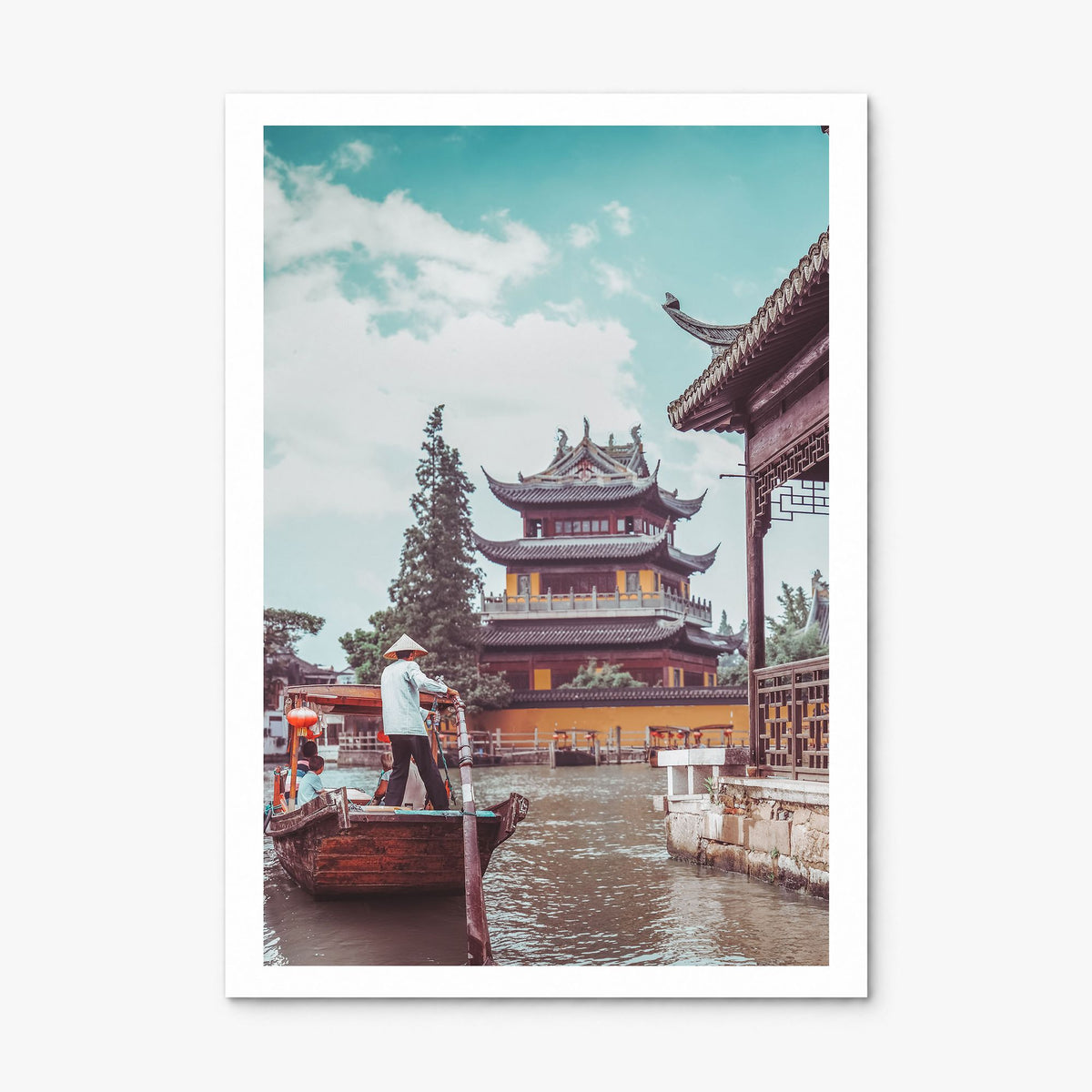 Shanghai Photo No 2 Poster, print only (unframed), white border