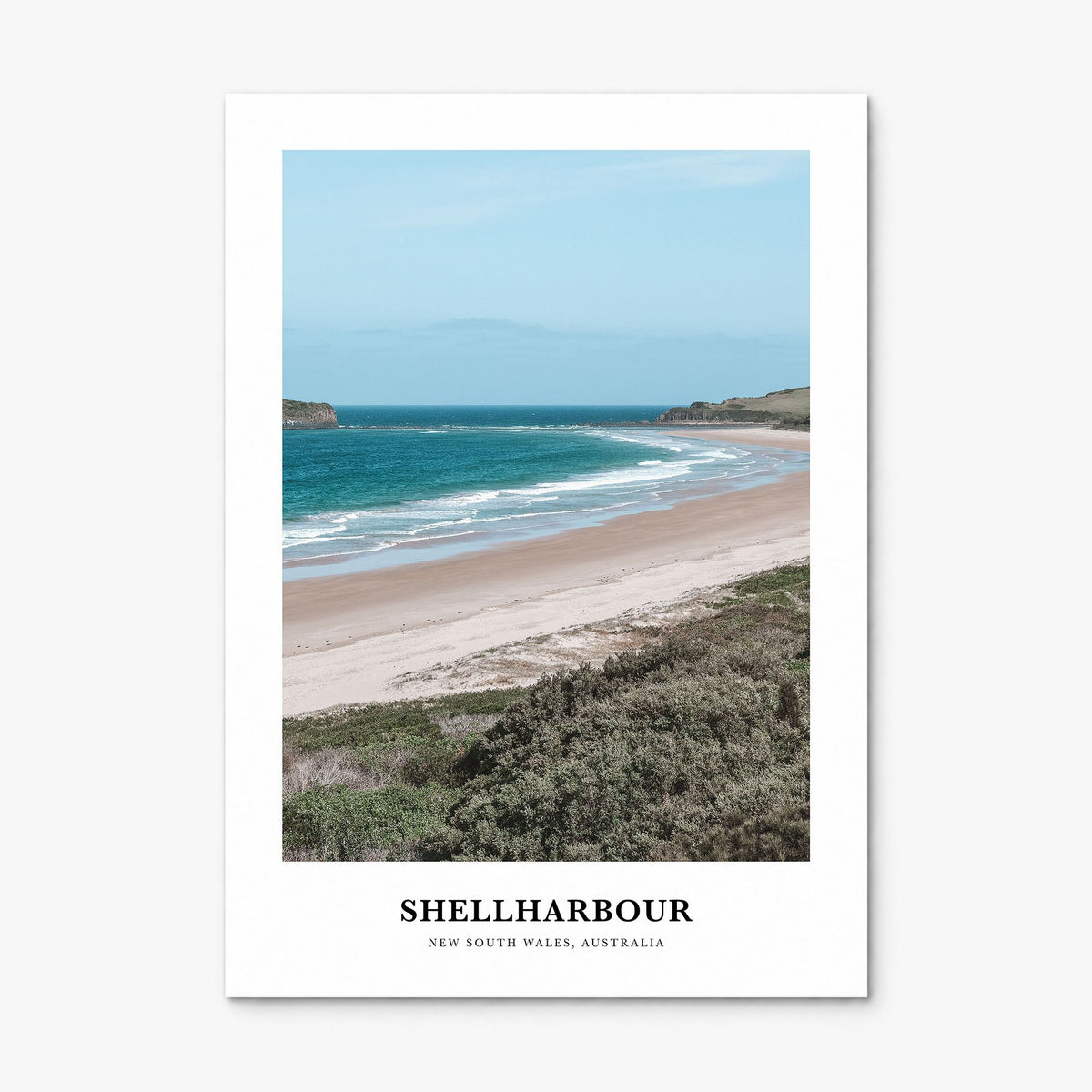 Shellharbour Classic Poster, print only (unframed)