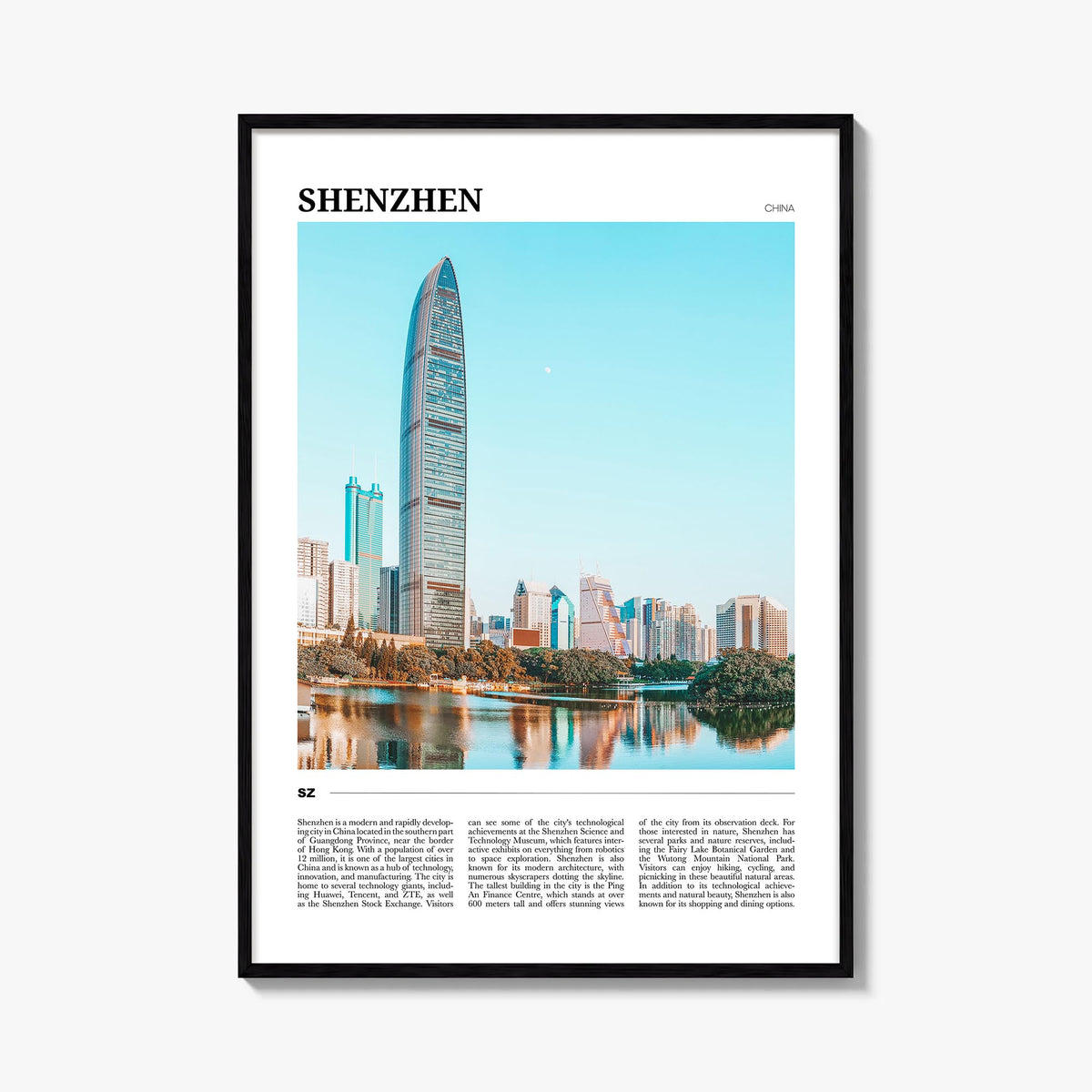 Shenzhen Travel Poster