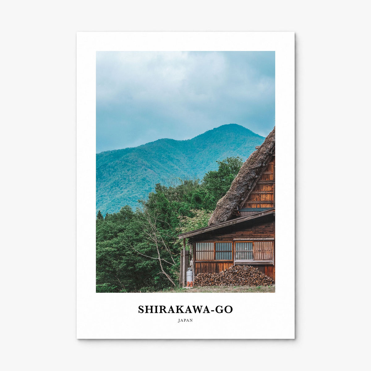 Shirakawa-go Classic Poster, print only (unframed)