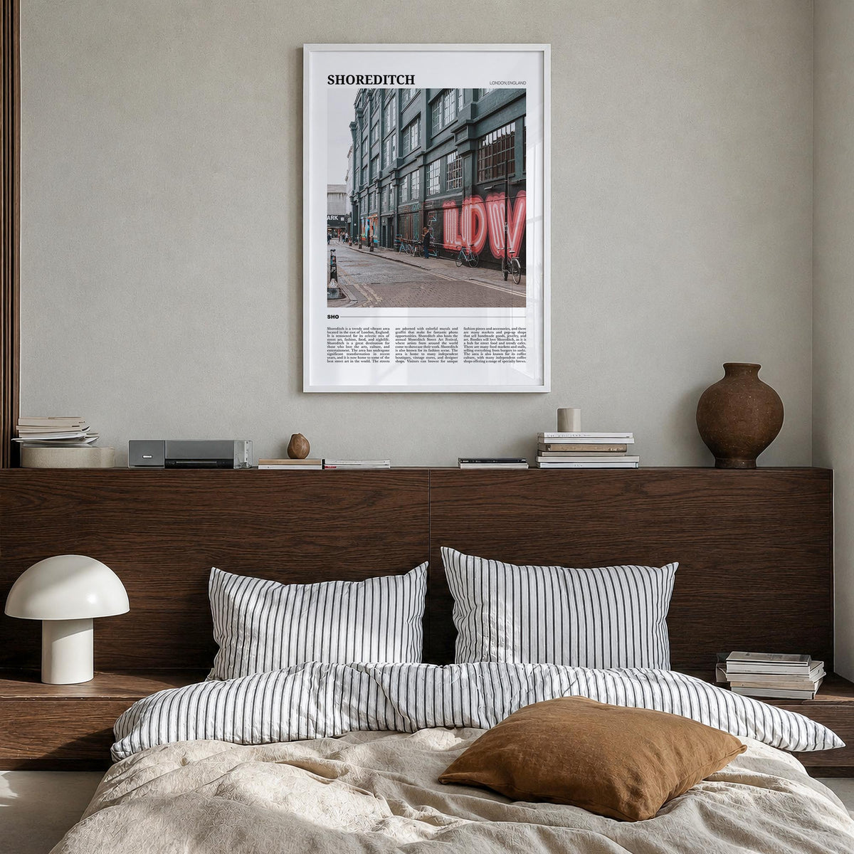 Shoreditch Travel Poster