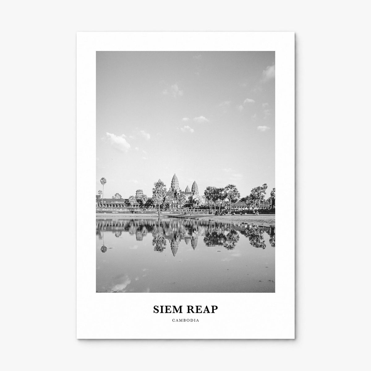 Siem Reap Classic Poster, print only (unframed)