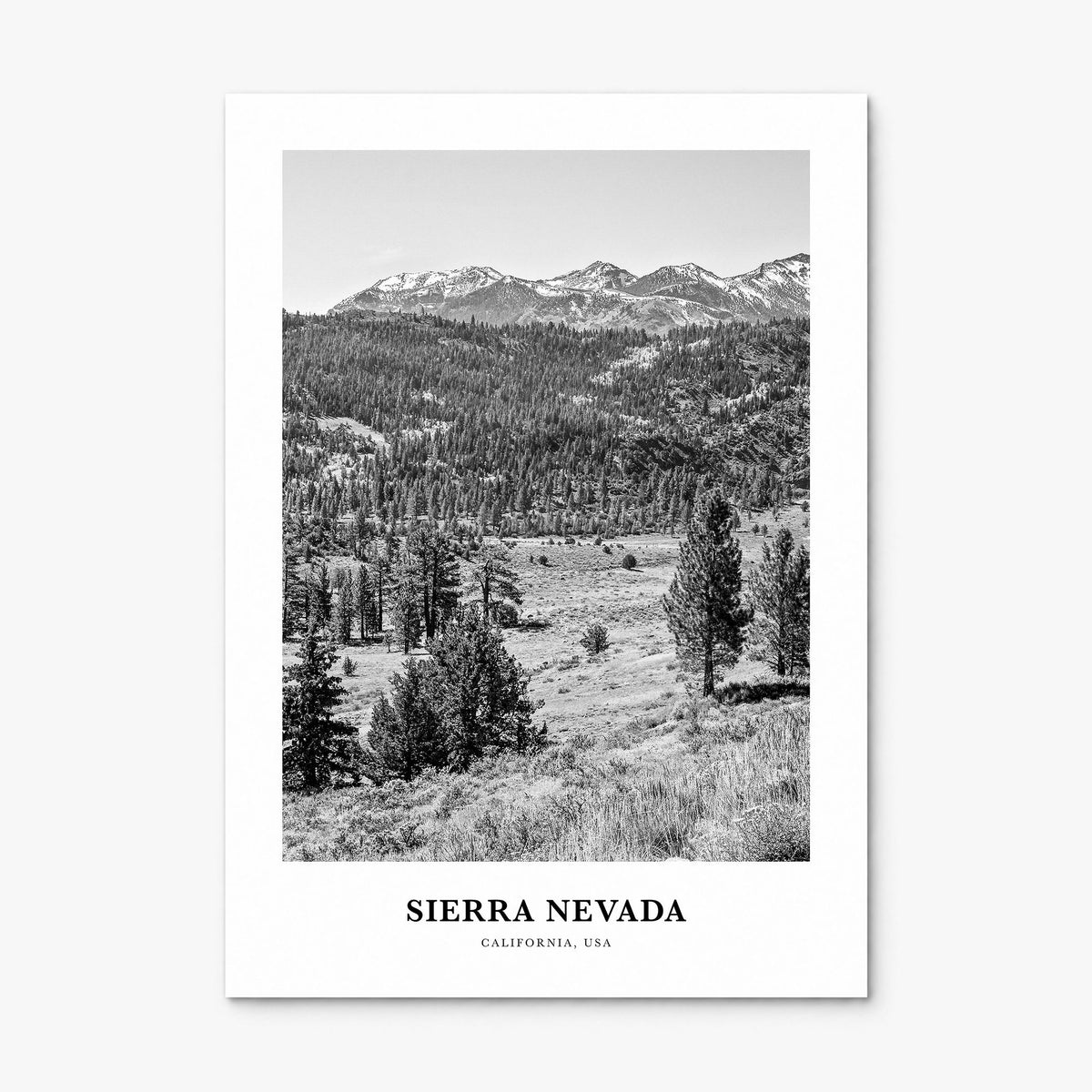 Sierra Nevada Classic Poster, print only (unframed)