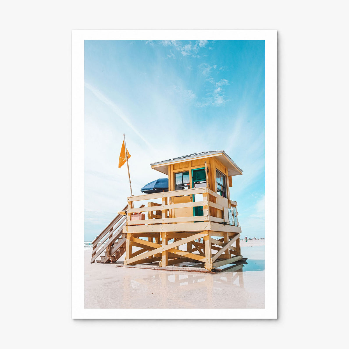 Siesta Key Photo No 1 Poster, print only (unframed), white border