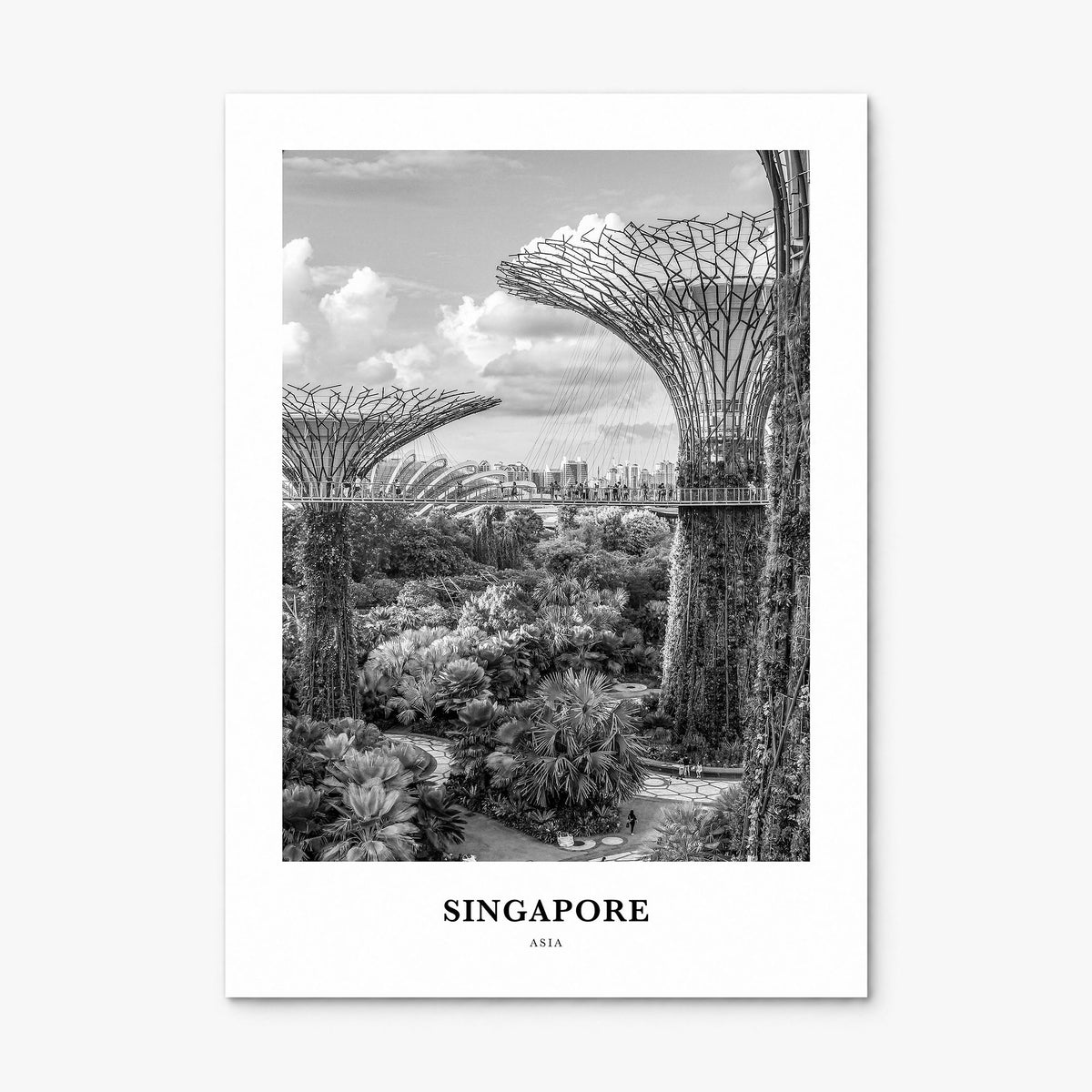 Singapore Classic No 4 Poster, print only (unframed)