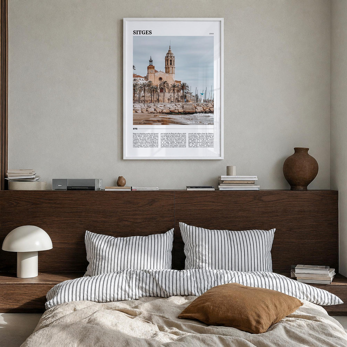 Sitges Travel Poster