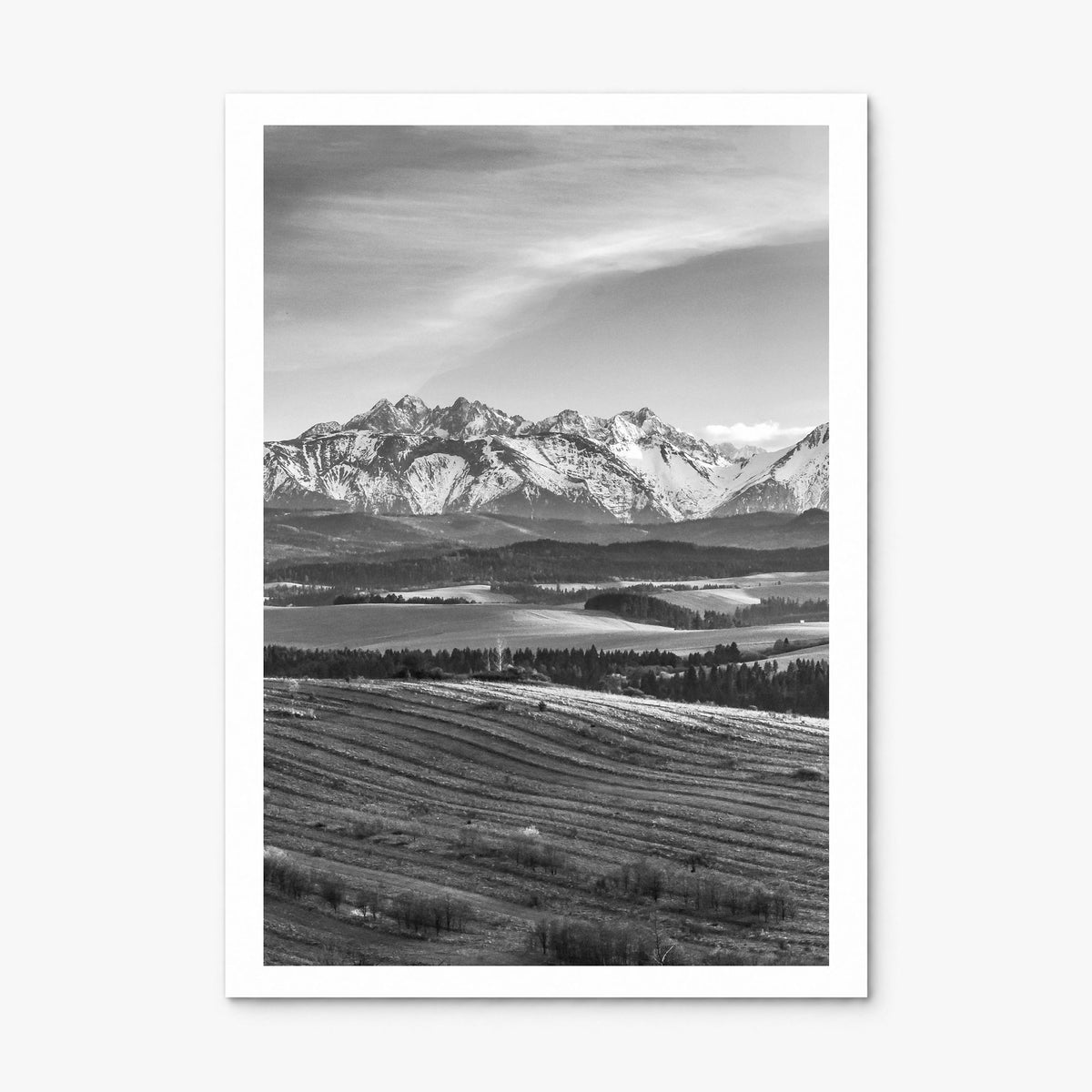 Slovakia Photo Poster, print only (unframed), white border