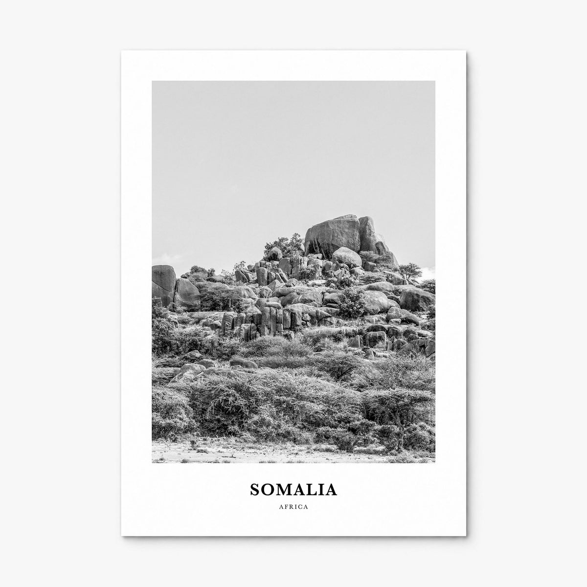 Somalia Classic Poster, print only (unframed)