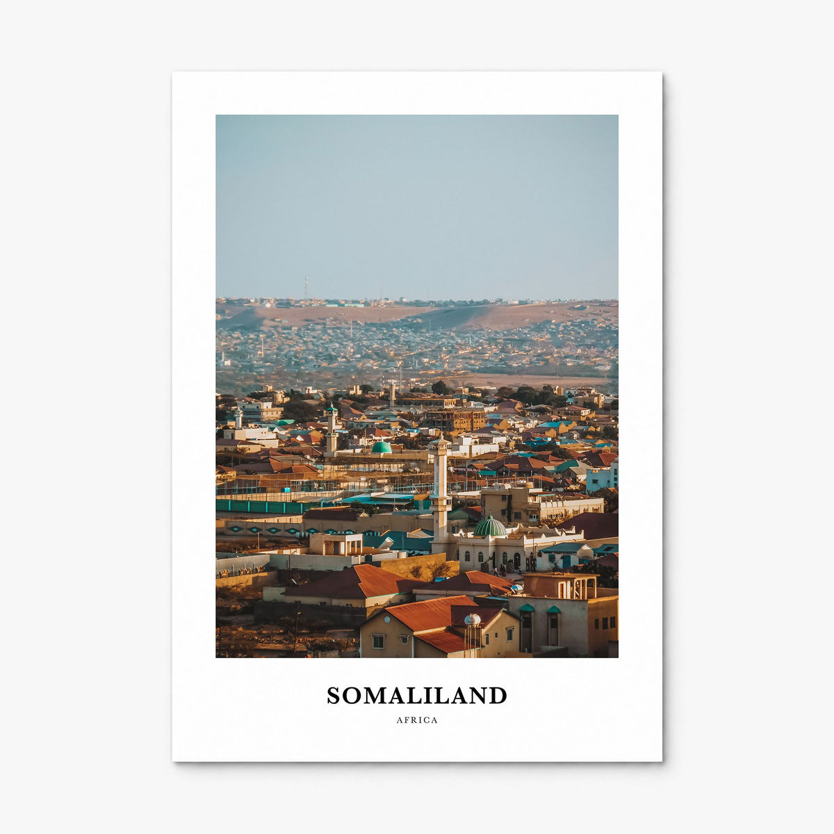 Somaliland Classic Poster, print only (unframed)