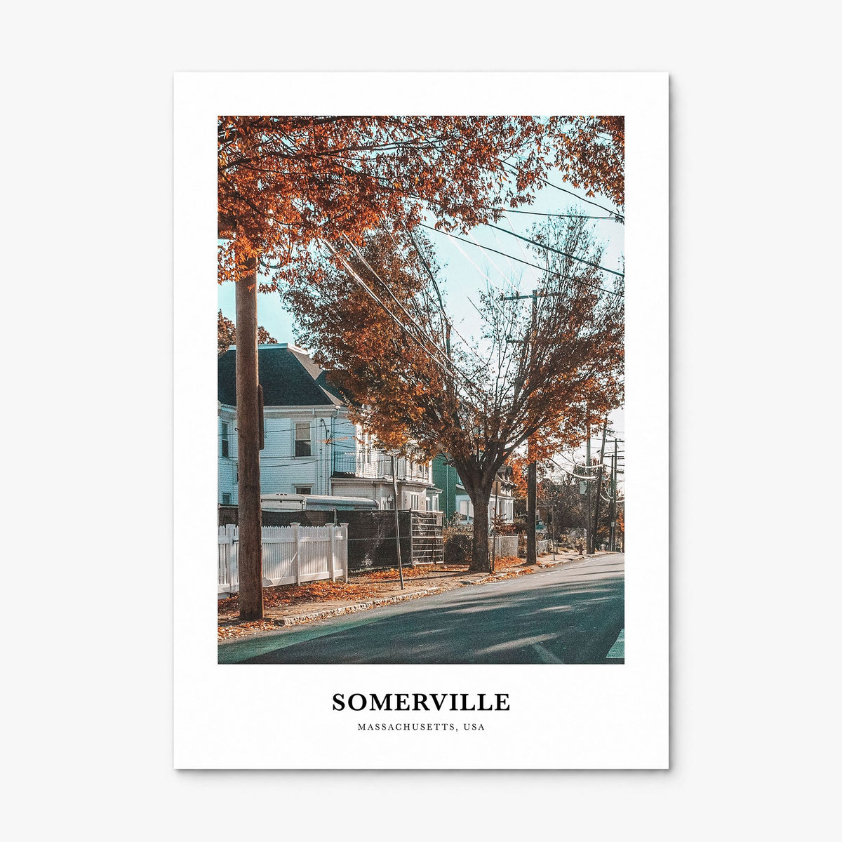 Somerville Classic Poster, print only (unframed)
