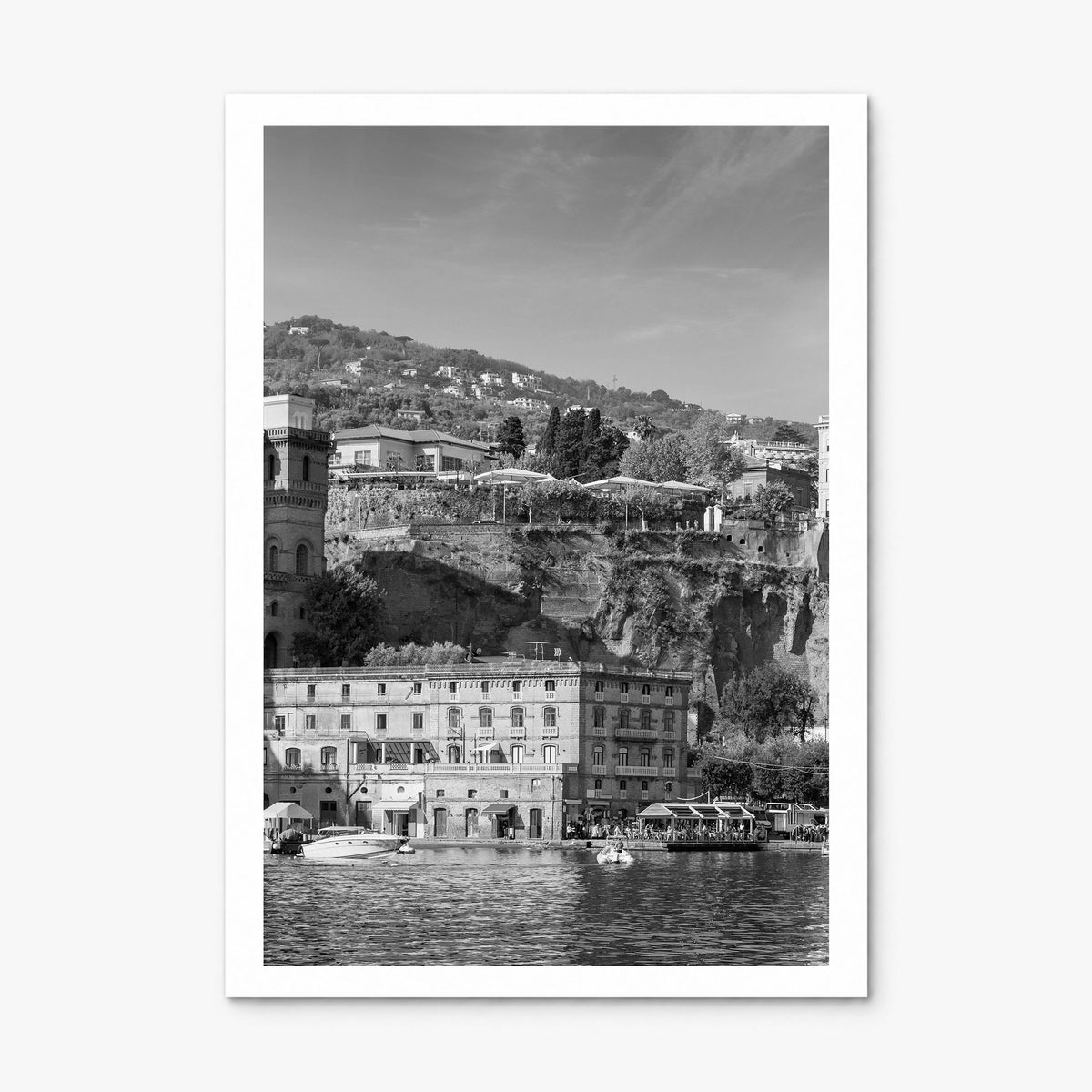 Sorrento, Italy Photo Poster, print only (unframed), white border