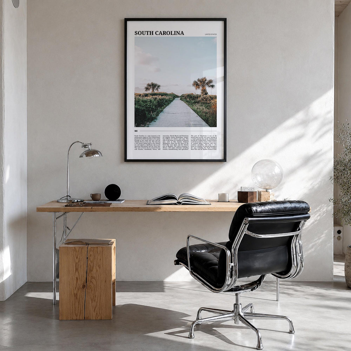 South Carolina Travel No 1 Poster