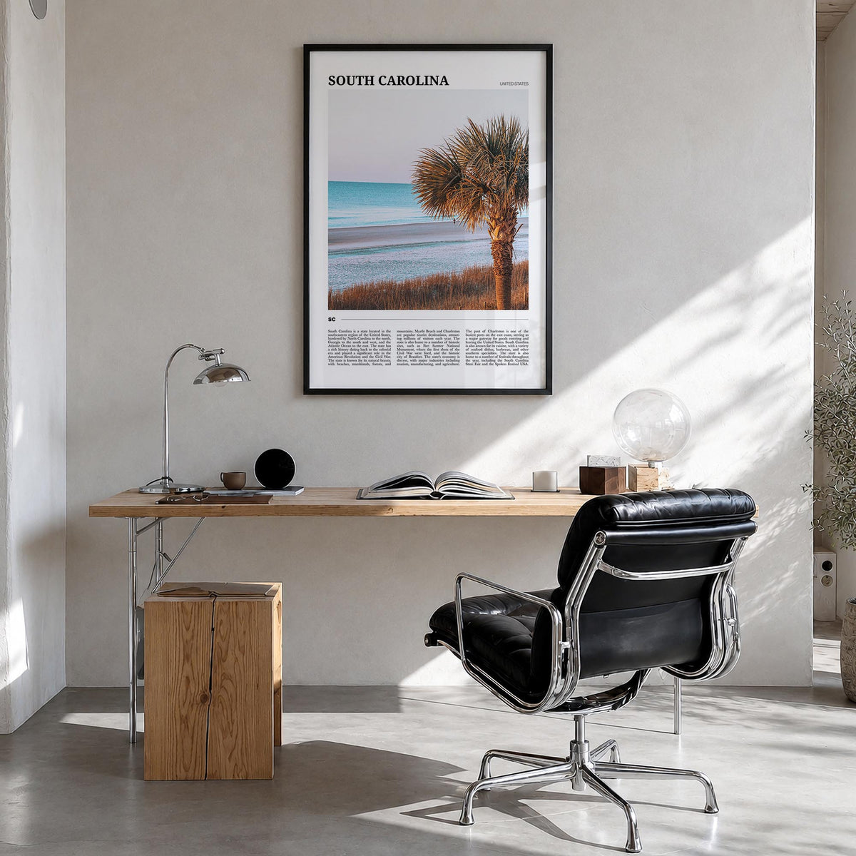 South Carolina Travel No 2 Poster