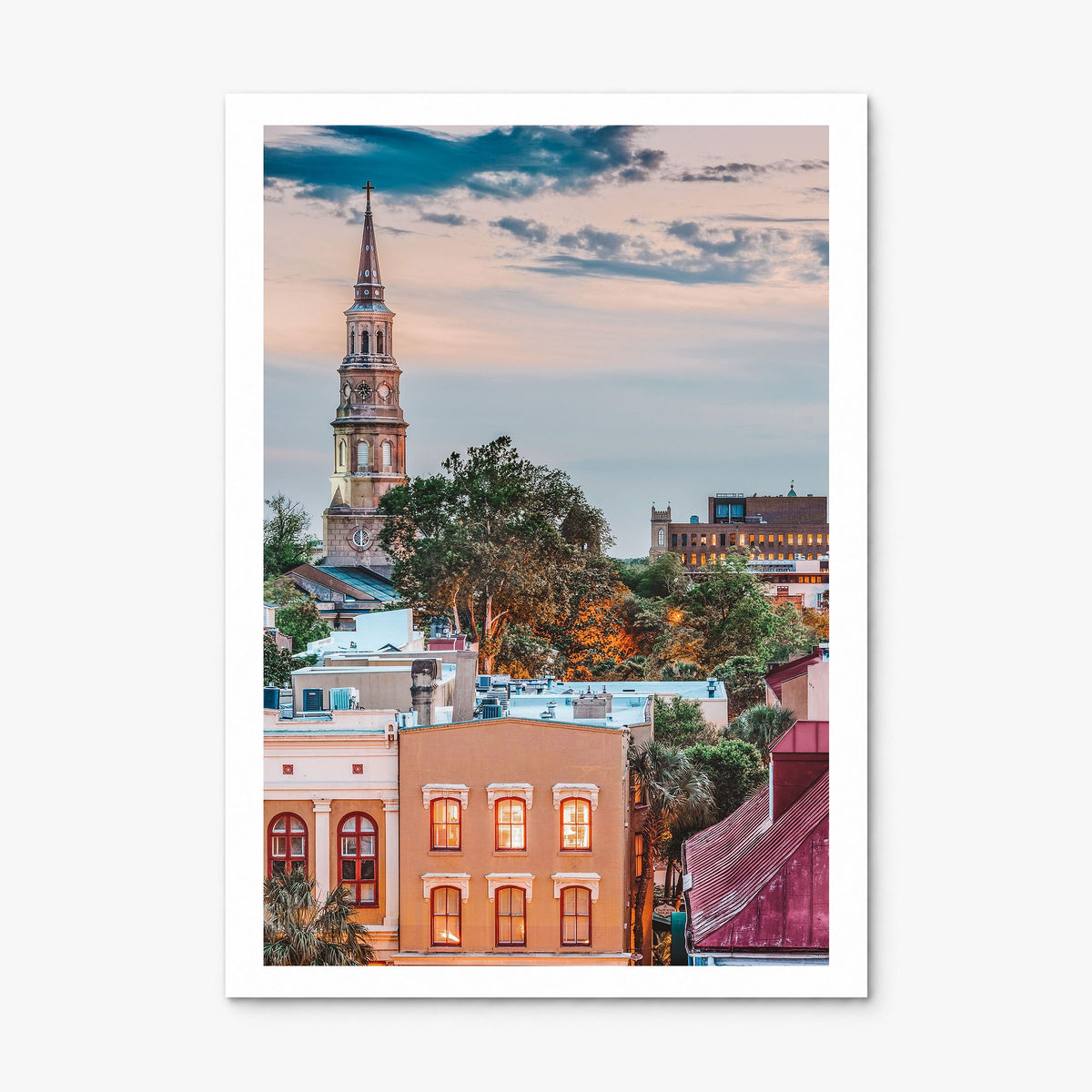 South Carolina Photo No 2 Poster, print only (unframed), white border