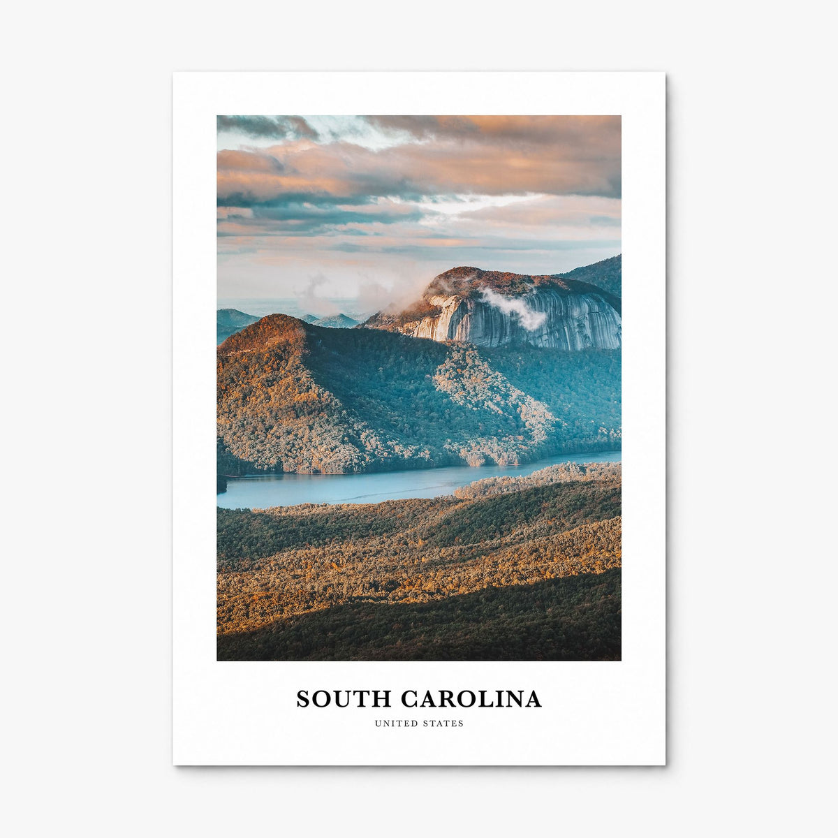 South Carolina Classic No 3 Poster, print only (unframed)