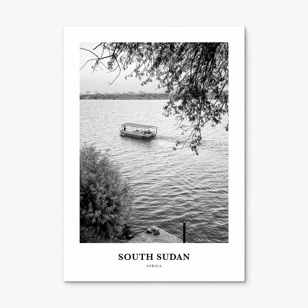 South Sudan Classic Poster, print only (unframed)