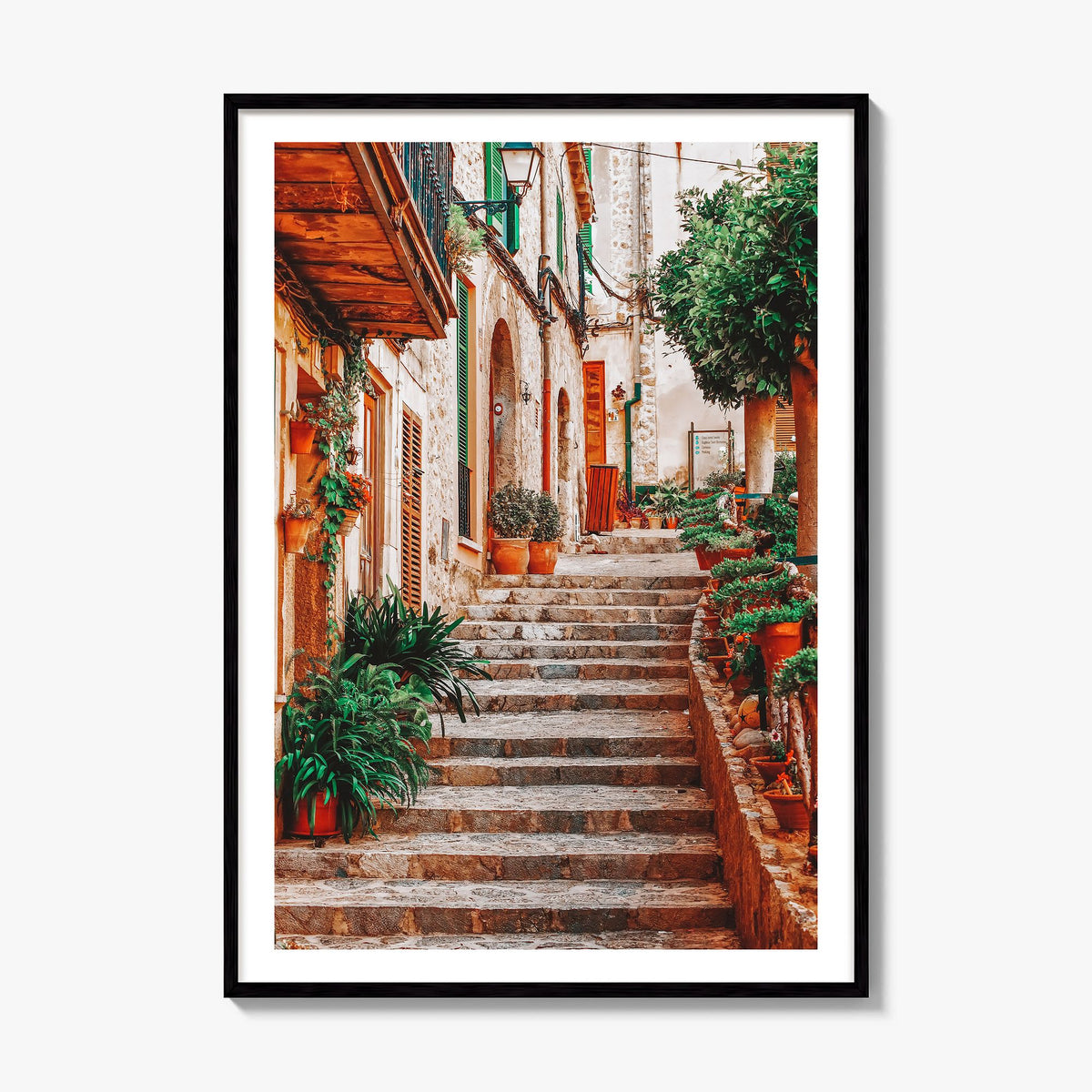 Spain Photo No 2 Poster, framed poster mockup, white border